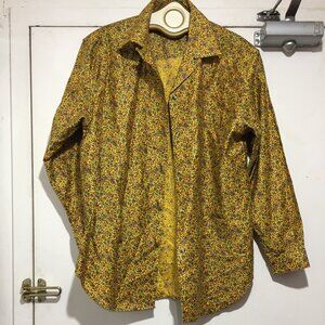 VINTAGE VEZZO FLORAL PRINT SHIRTS SIZE M